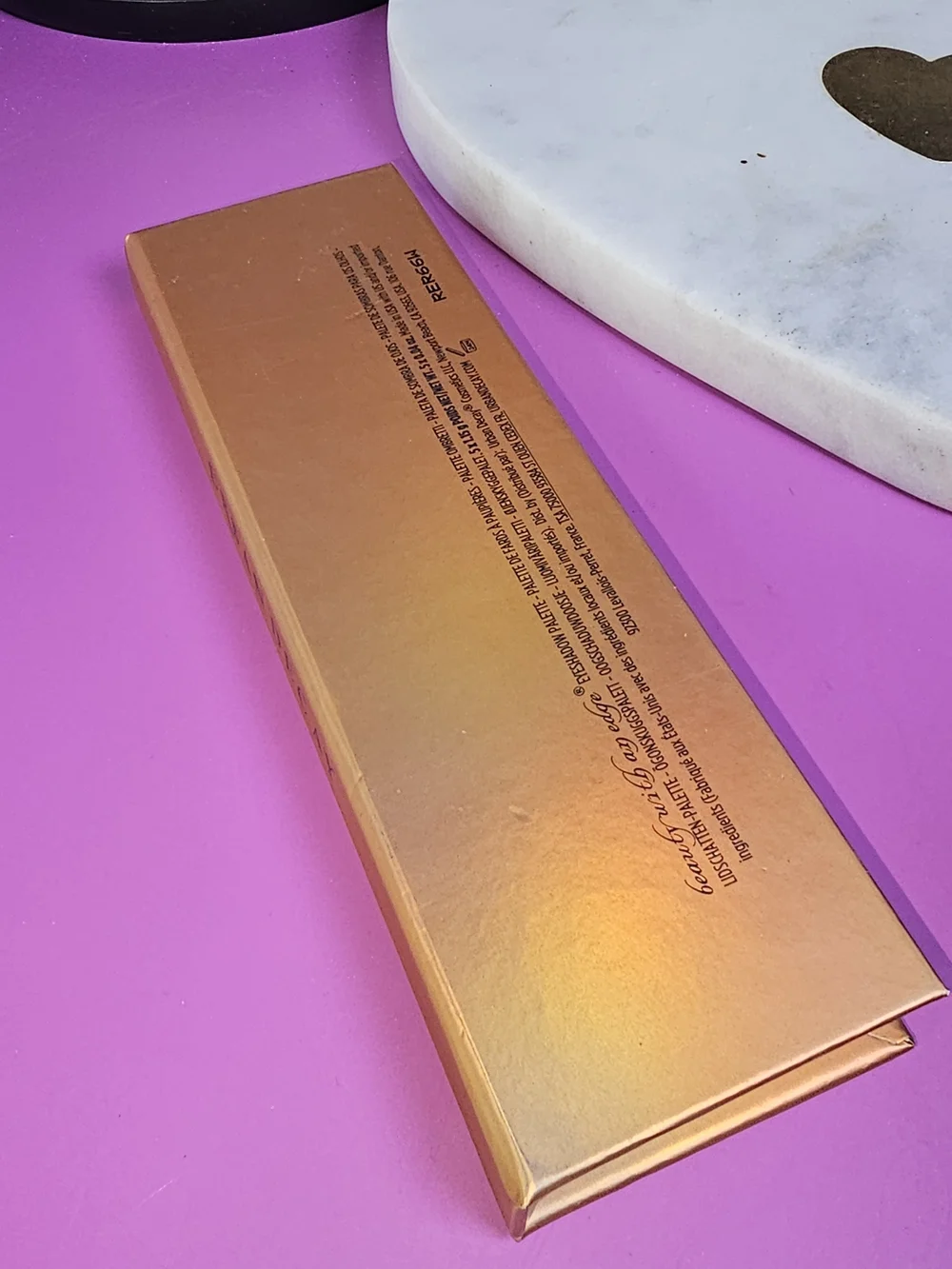 Urban Decay Warm Tone Eyeshadow Palette - Peach, Bronze & Champagne Shades
